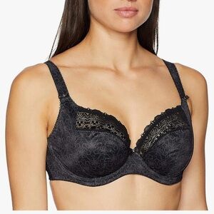 Elomi Charcoal Lace Bra